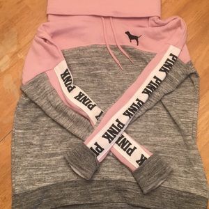 Victoria’s Secret pink sweatshirt
